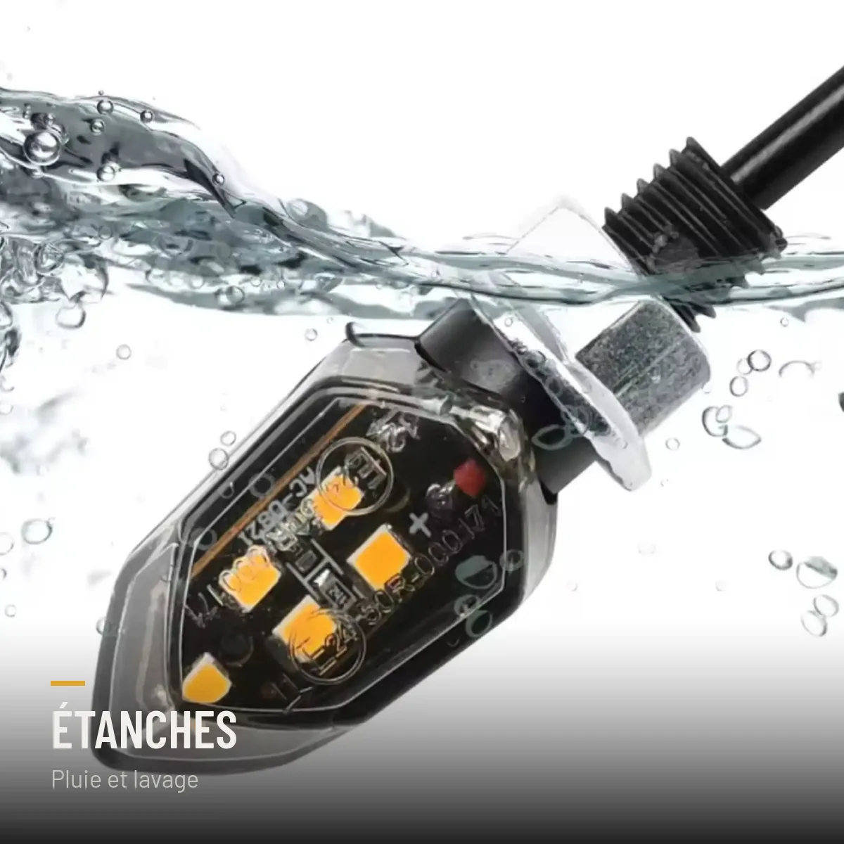 Clignotants LED moto (paire), photo 3