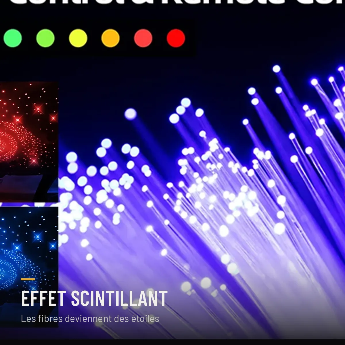 Ciel étoilé à fibre optique, photo 3