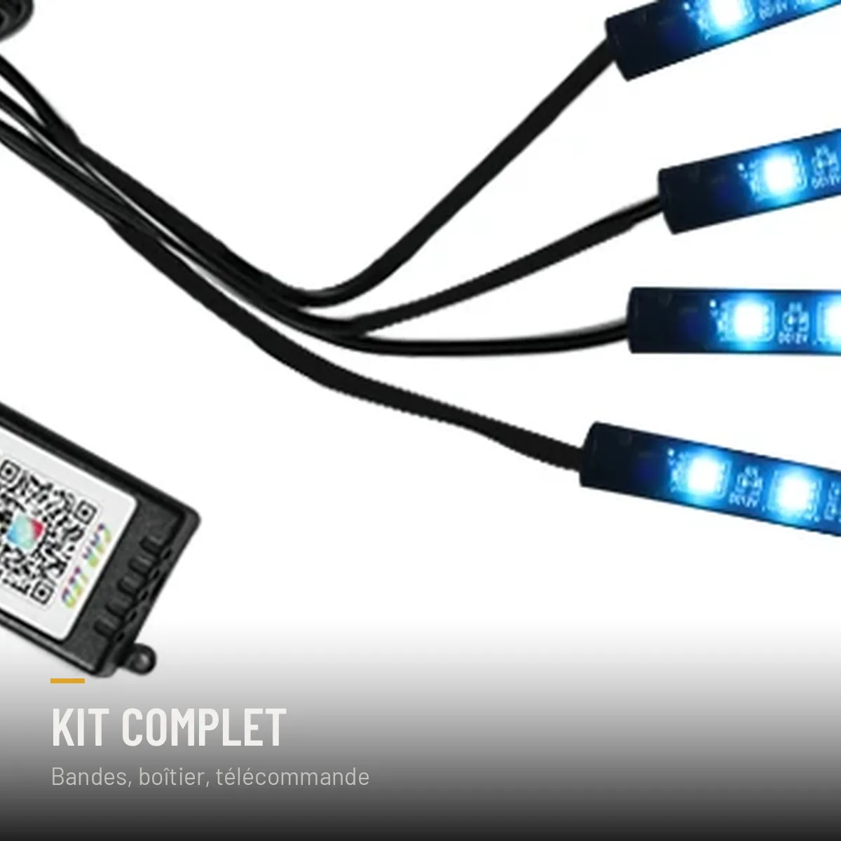 Kit LED RGB pour moto, photo 3
