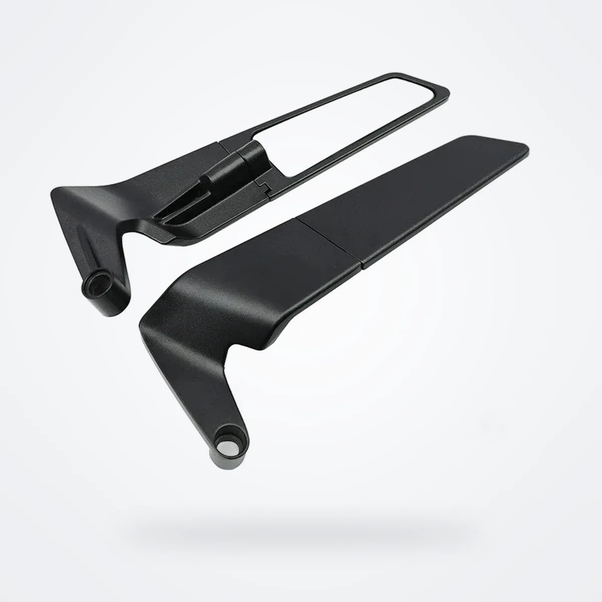 Rétroviseurs moto à ailettes (winglets)
